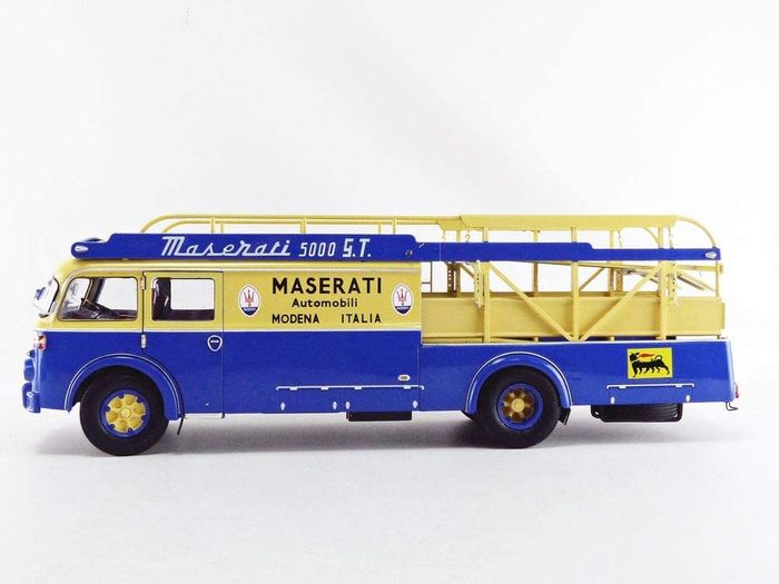1957 Fiat-Bartoletti Tipo 642 RN2 Maserati Racing Car Transporter