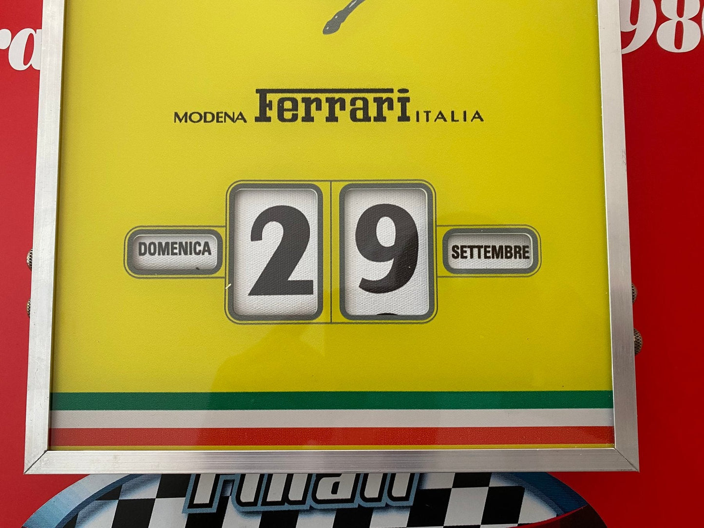 FERRARI Cavallino Perpetual Italian Calendar