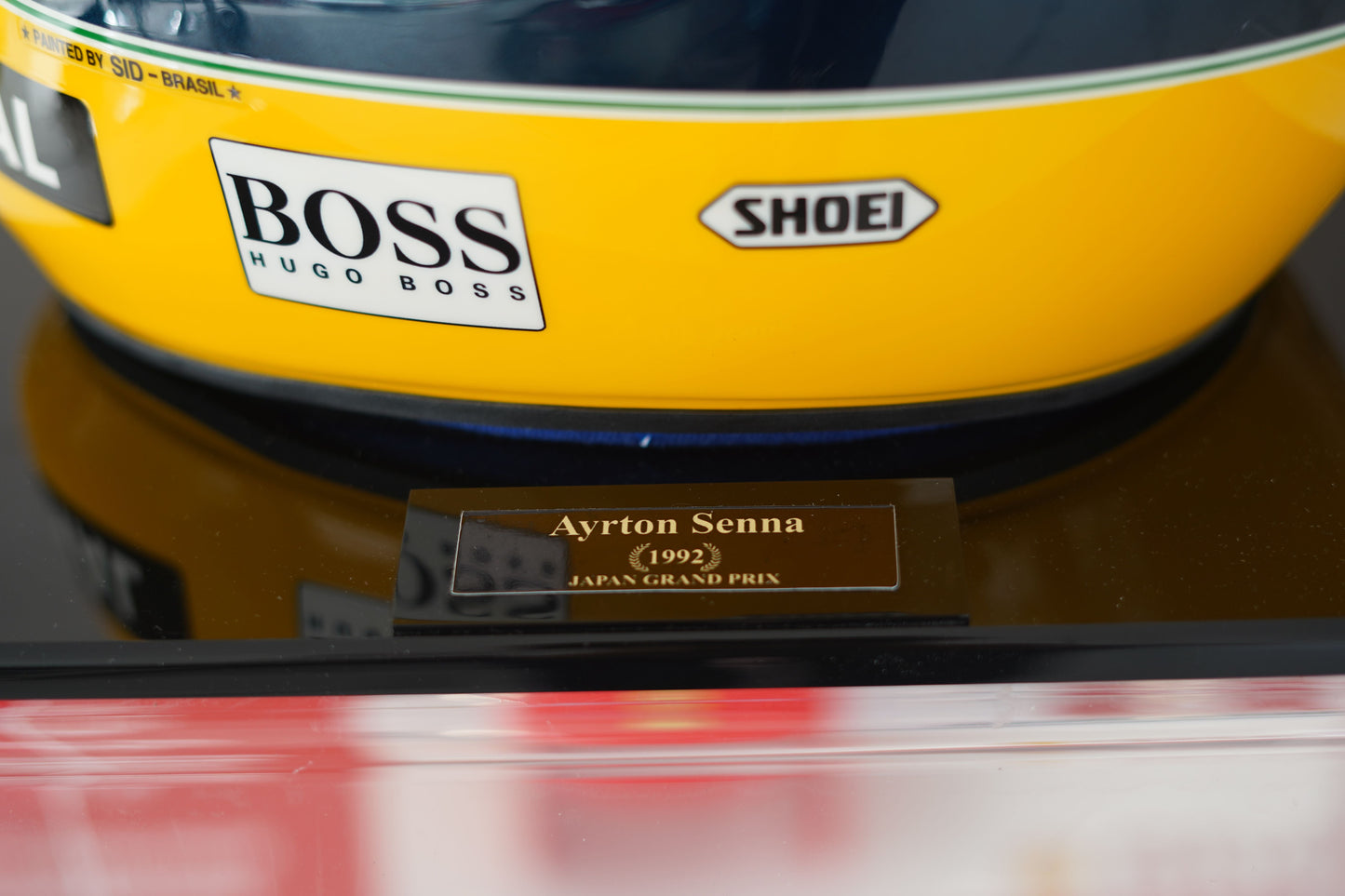 1992 Ayrton Senna Shoei limited edition Japanese GP