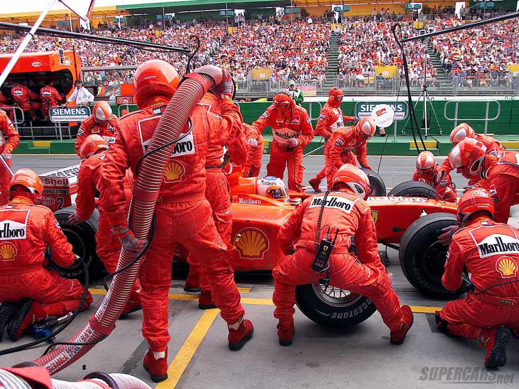 2001 Ferrari Pit Crew Helmet