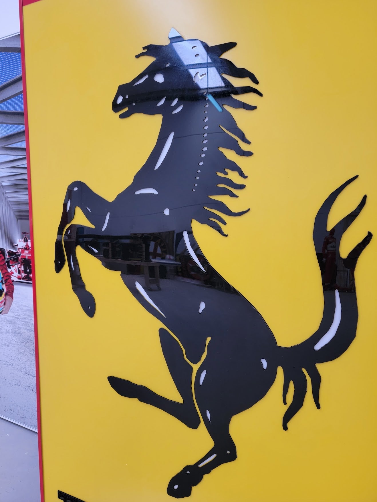 2013 Ferrari XXL official dealership illuminated sign