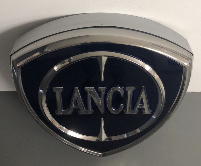 2000s Lancia official dealer illuminated sign