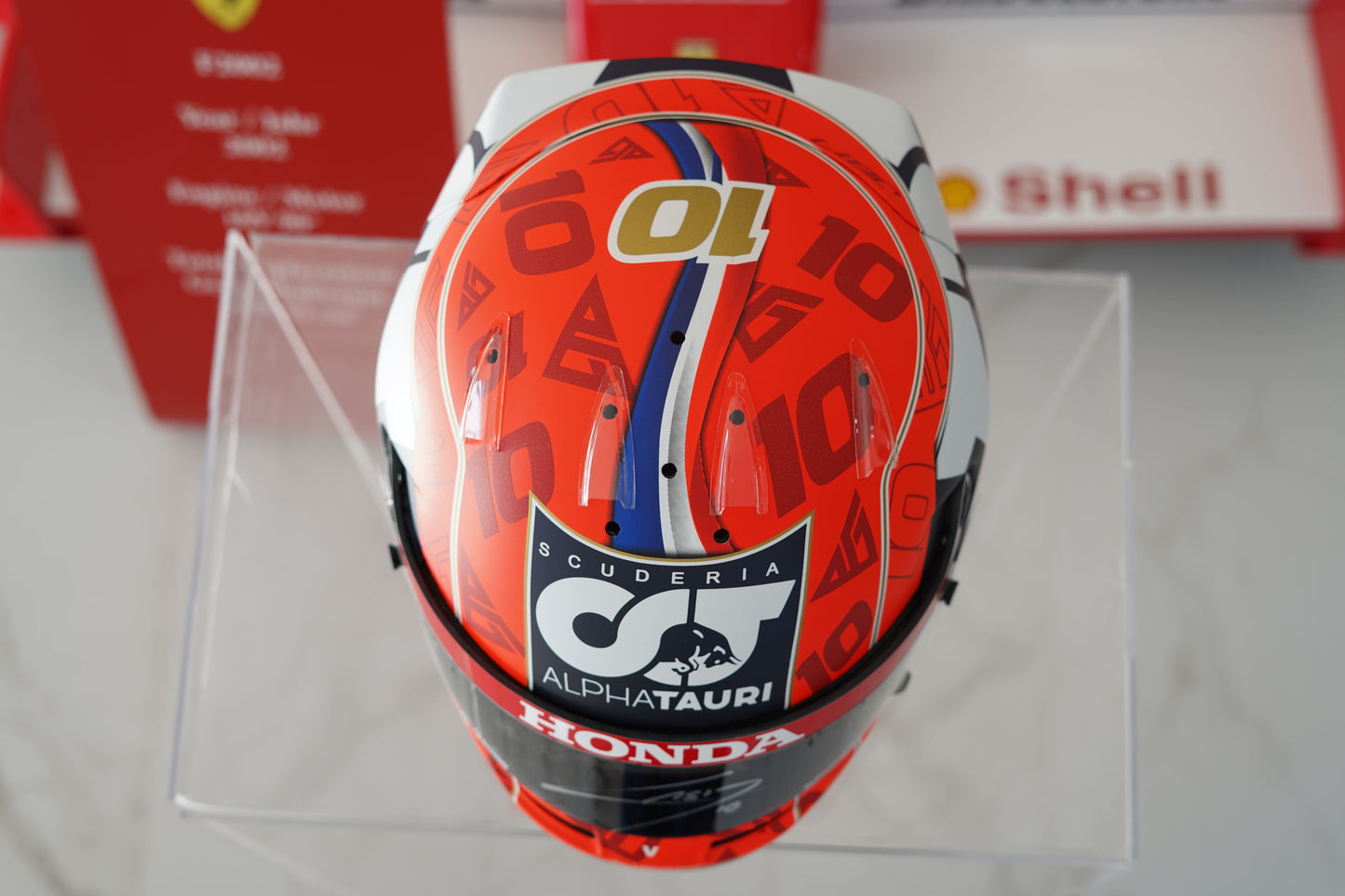 2021 Pierre Gasly Bell Signed Limited Edition Replica Helmet