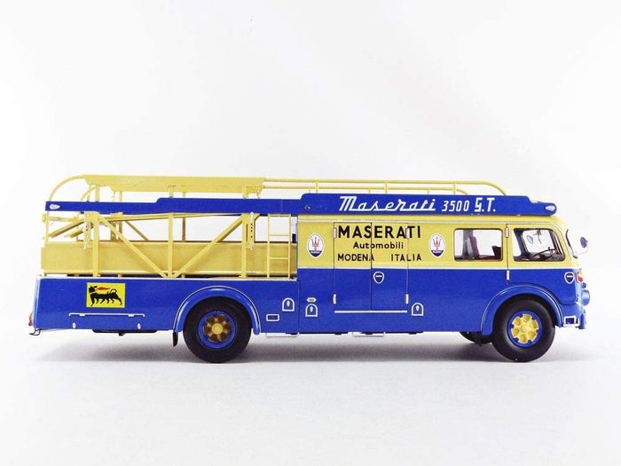 1957 Fiat-Bartoletti Tipo 642 RN2 Maserati Racing Car Transporter