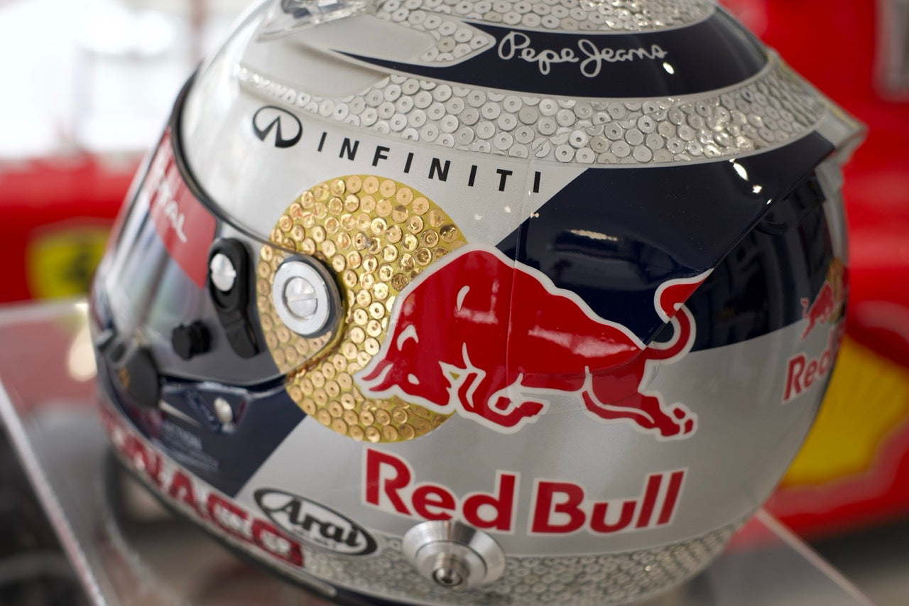 2012 Sebastian Vettel Monaco GP Helmet
