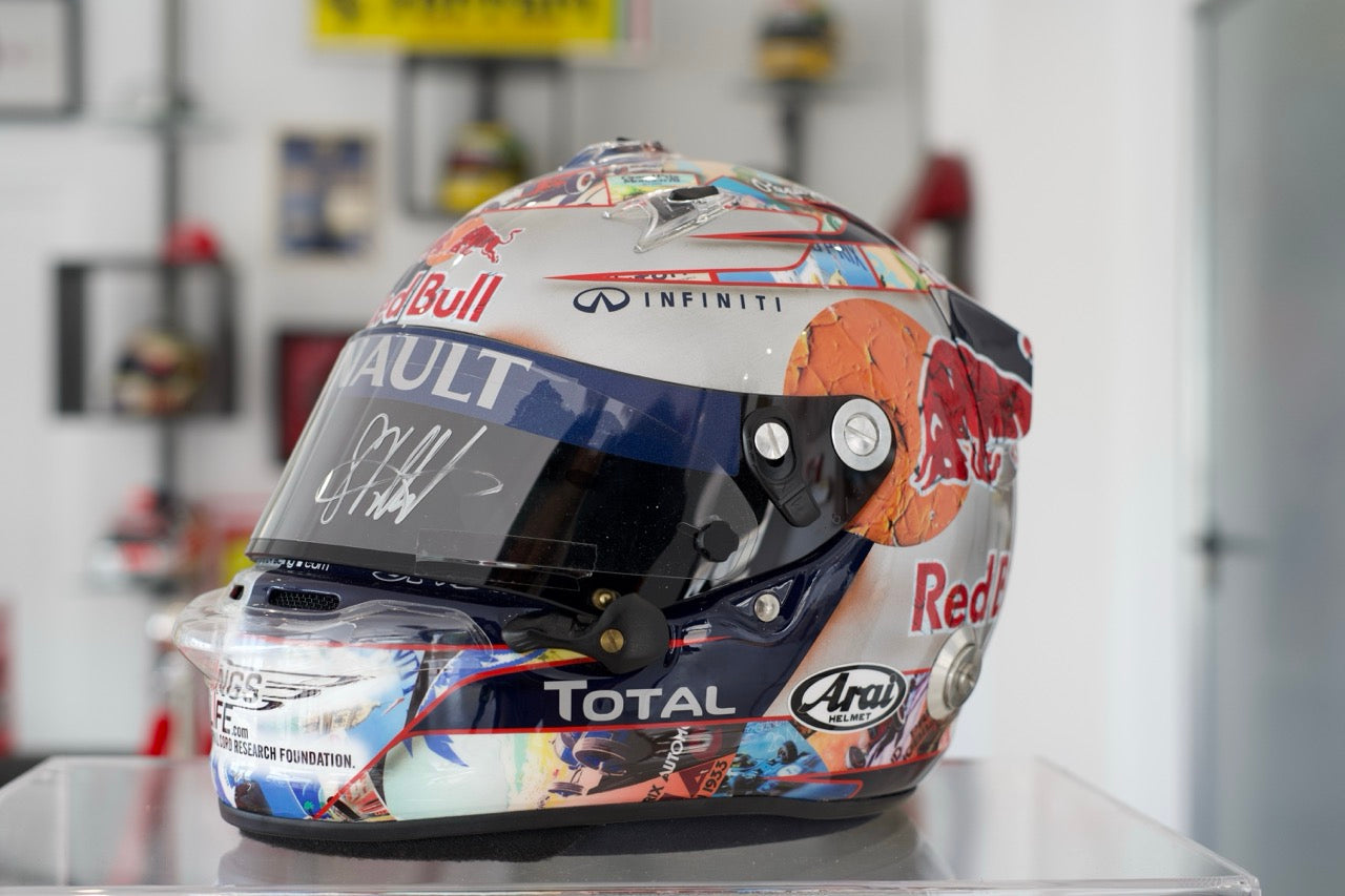 2011 Sebastian Vettel Monaco GP Helmet
