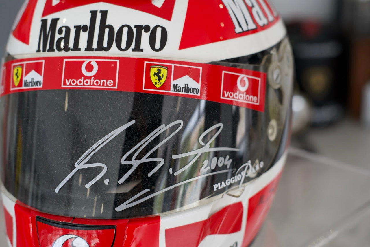 2004 Michael Schumacher Schuberth Signed Replica Helmet