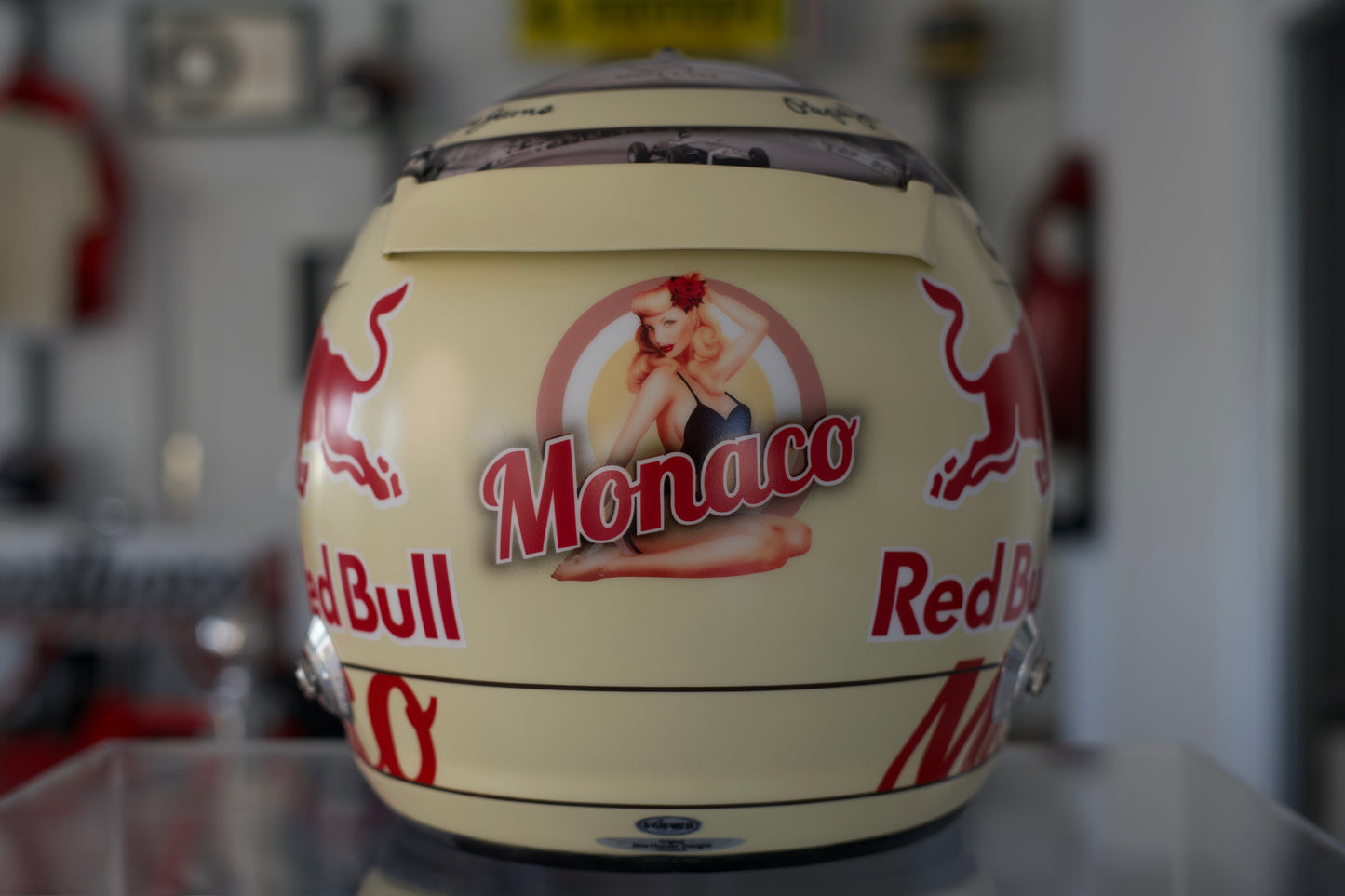 2013 Sebastian Vettel Monaco Grand Prix Helmet
