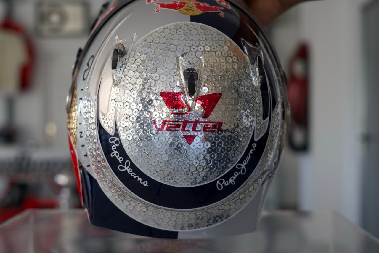 2012 Sebastian Vettel Monaco GP Helmet