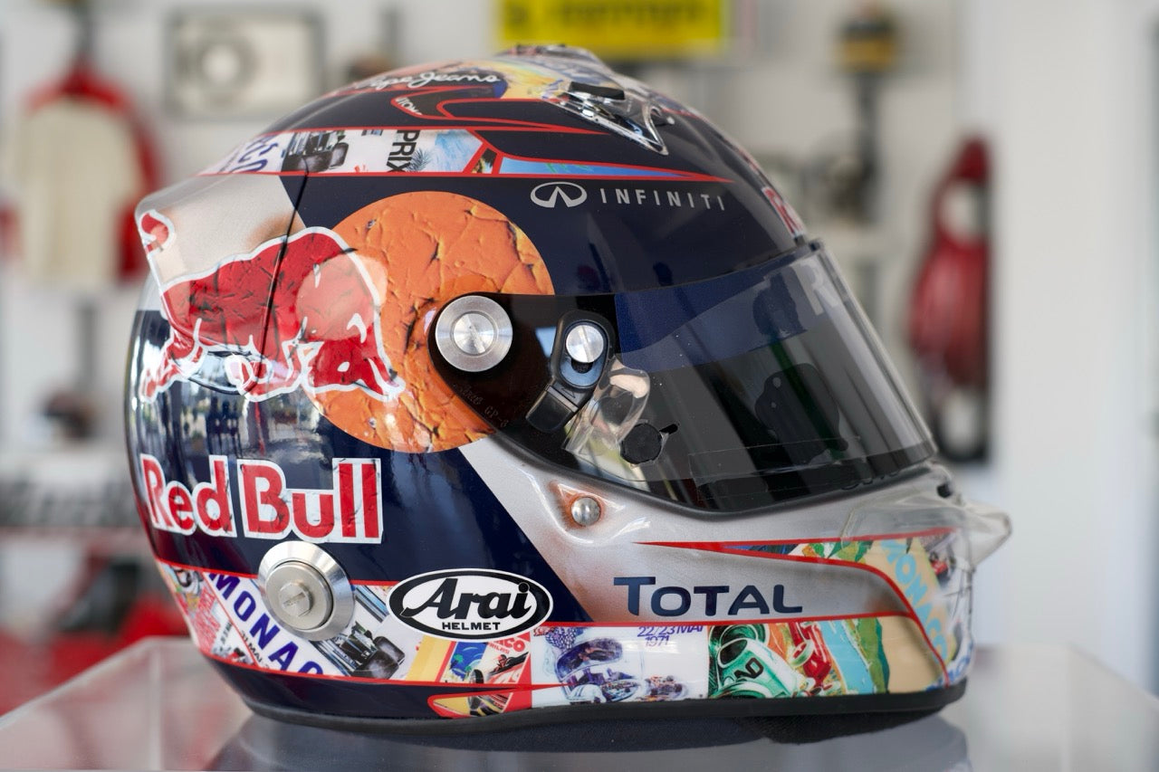 2011 Sebastian Vettel Monaco GP Helmet