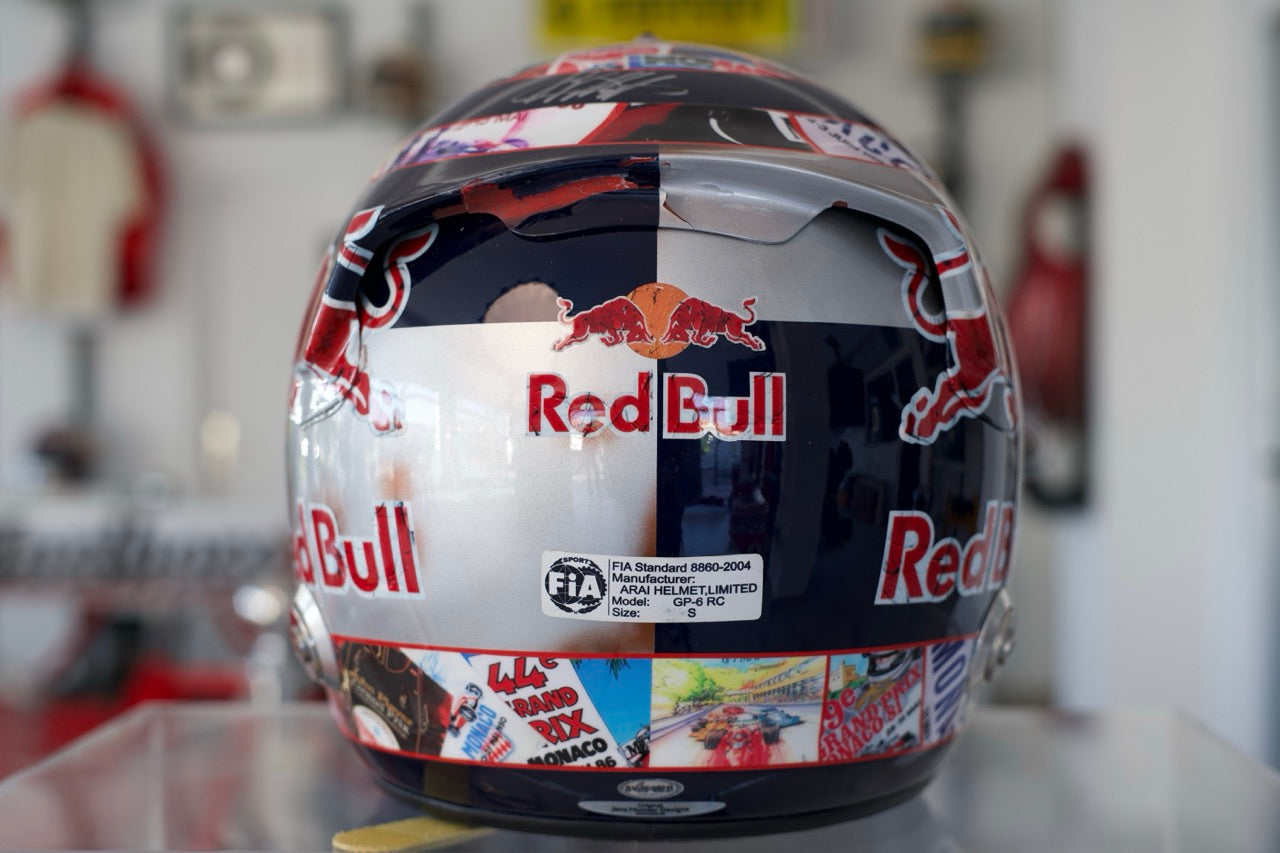 2011 Sebastian Vettel Monaco GP Helmet