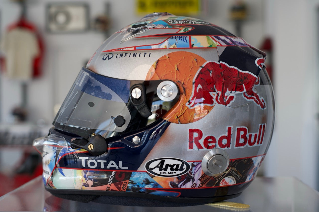 2011 Sebastian Vettel Monaco GP Helmet