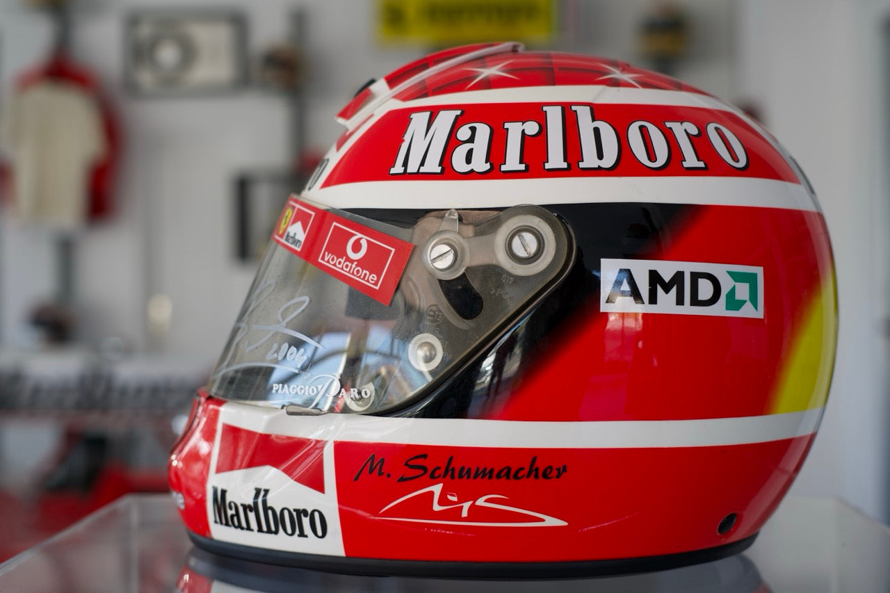2004 Michael Schumacher Schuberth Signed Replica Helmet