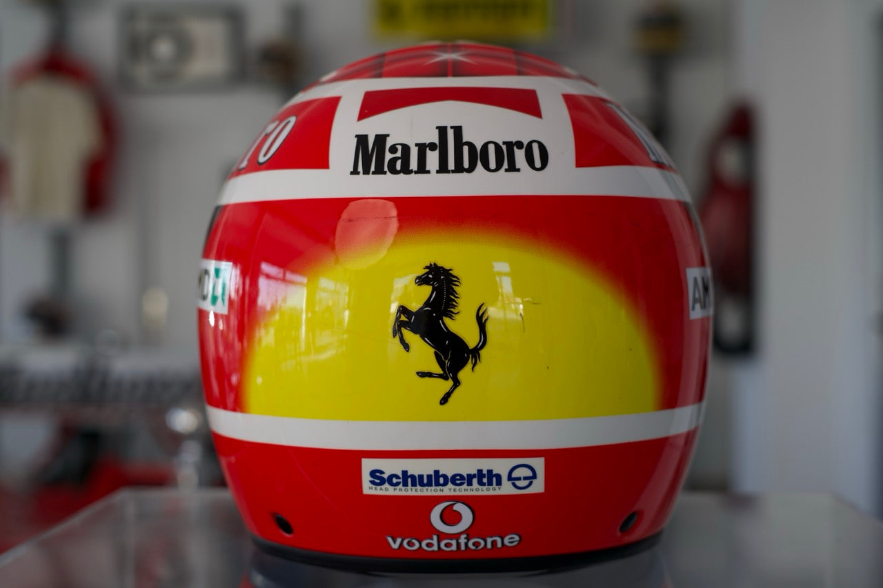 2004 Michael Schumacher Schuberth Signed Replica Helmet