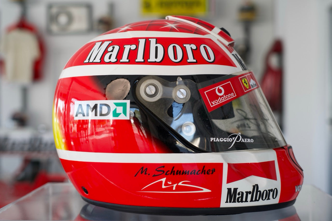 2004 Michael Schumacher Schuberth Signed Replica Helmet
