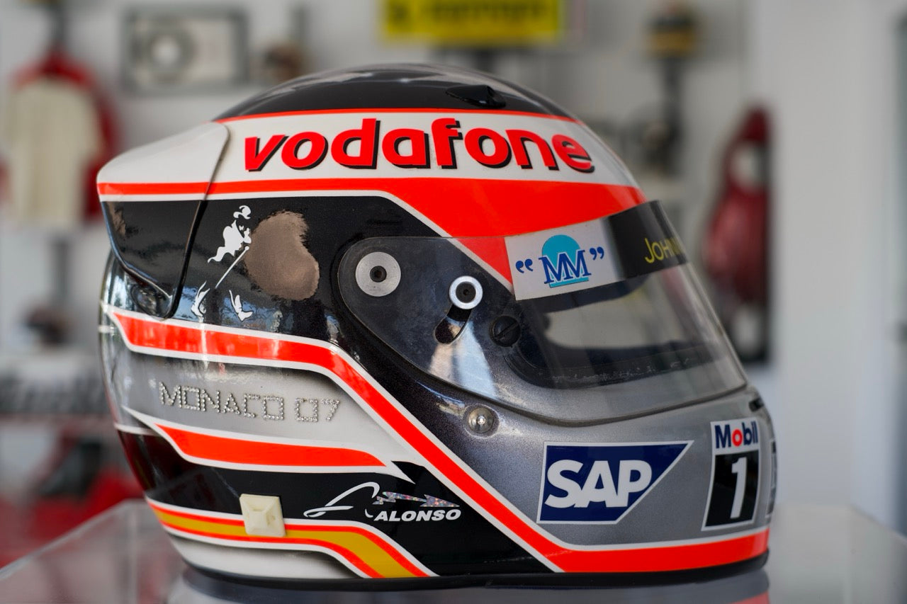 2007 Fernando Alonso McLaren-Mercedes Replica Helmet