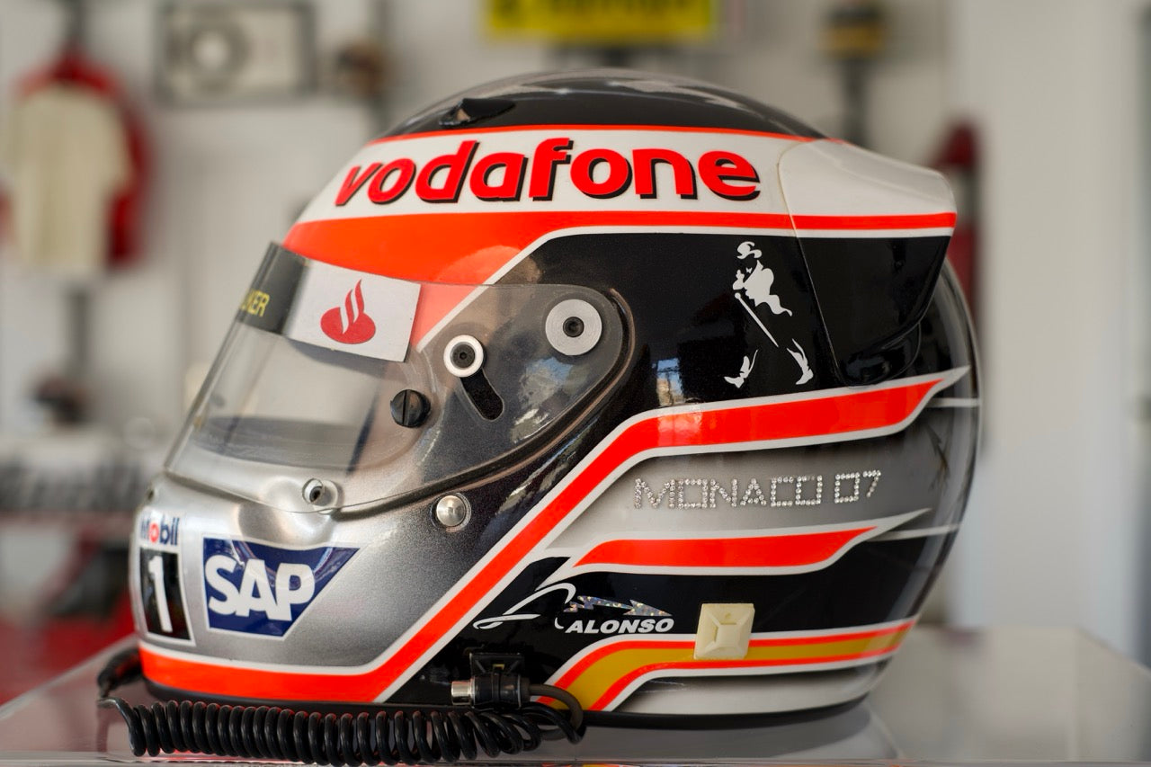 2007 Fernando Alonso McLaren-Mercedes Replica Helmet