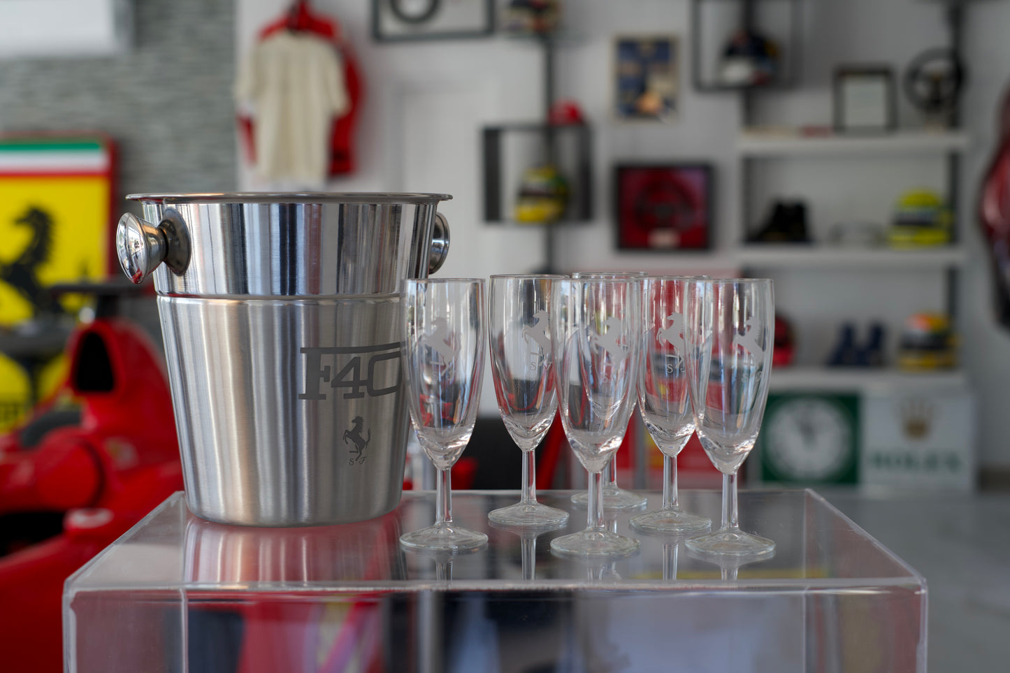 Ferrari F-40 Champagne Set