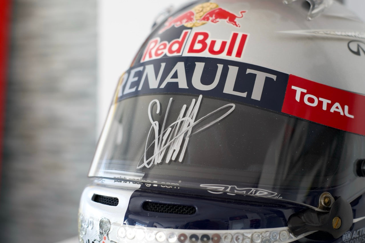 2012 Sebastian Vettel Monaco GP Helmet