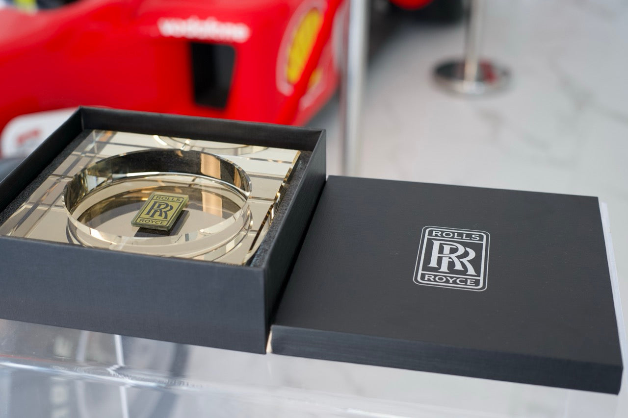 Rolls-Royce Crystal Ashtray