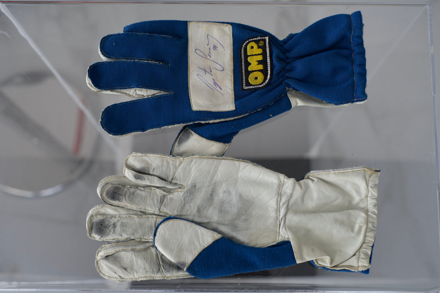1994 Ayrton Senna Estoril Signed OMP Gloves