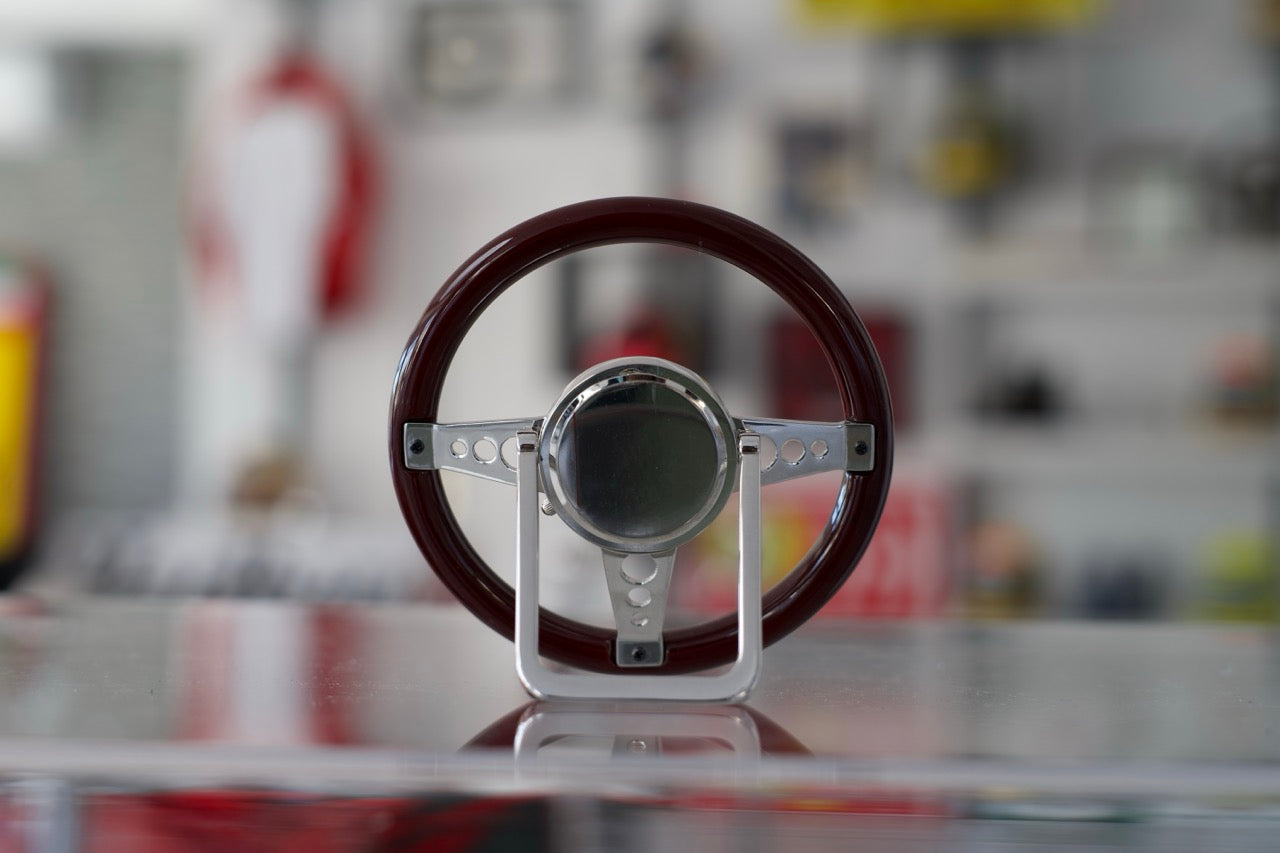 Bugatti Small Steering Wheel Desk Clock