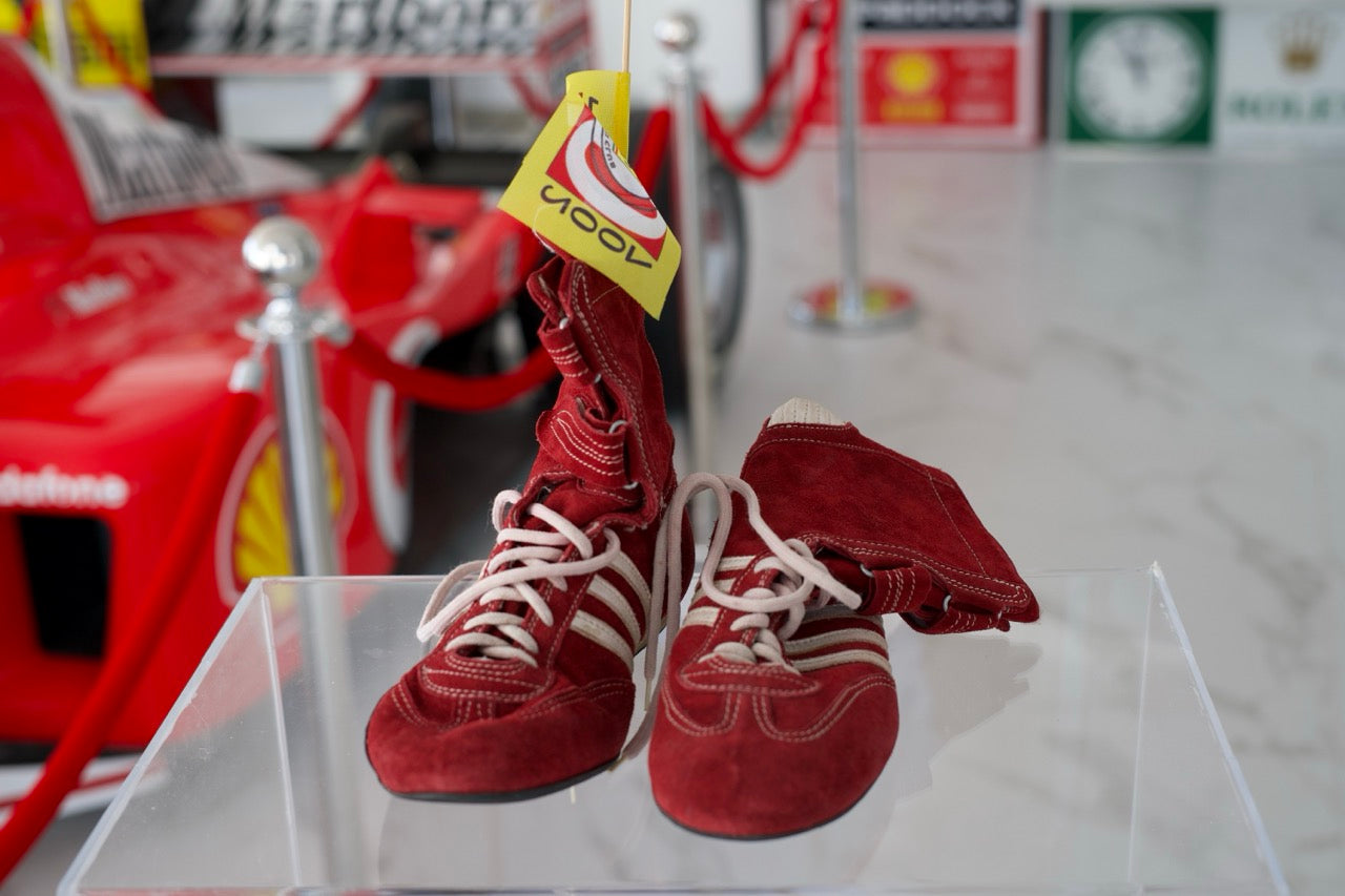 1994 Gerhard Berger German GP race used shoes