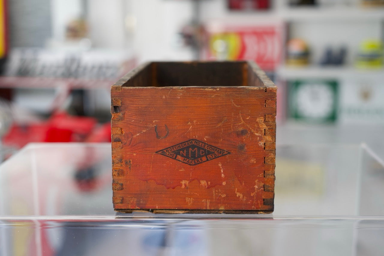 Vintage 1982 Rolls-Royce Wooden Factory Tool Box