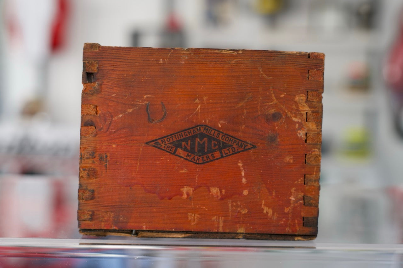 Vintage 1982 Rolls-Royce Wooden Factory Tool Box