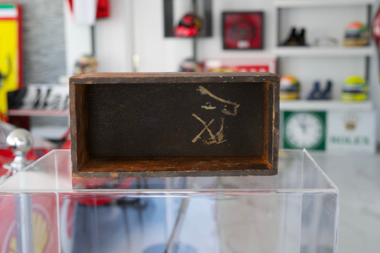 Vintage 1982 Rolls-Royce Wooden Factory Tool Box