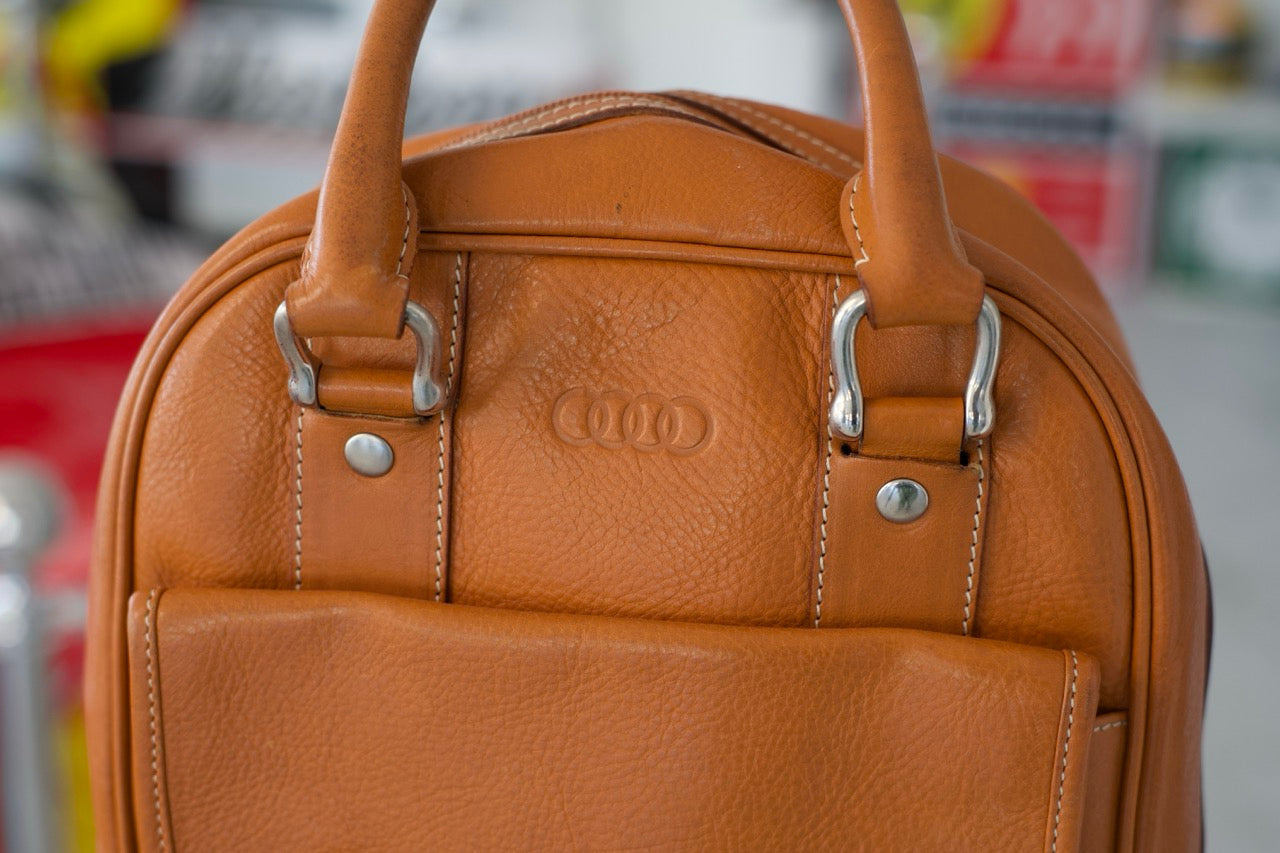 Audi leather bag made by Schedoni