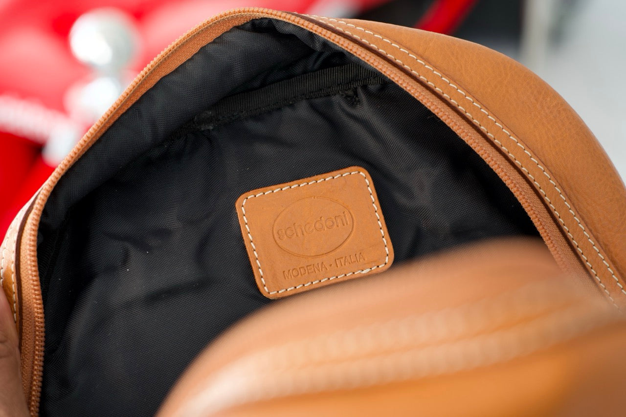 Audi leather bag made by Schedoni