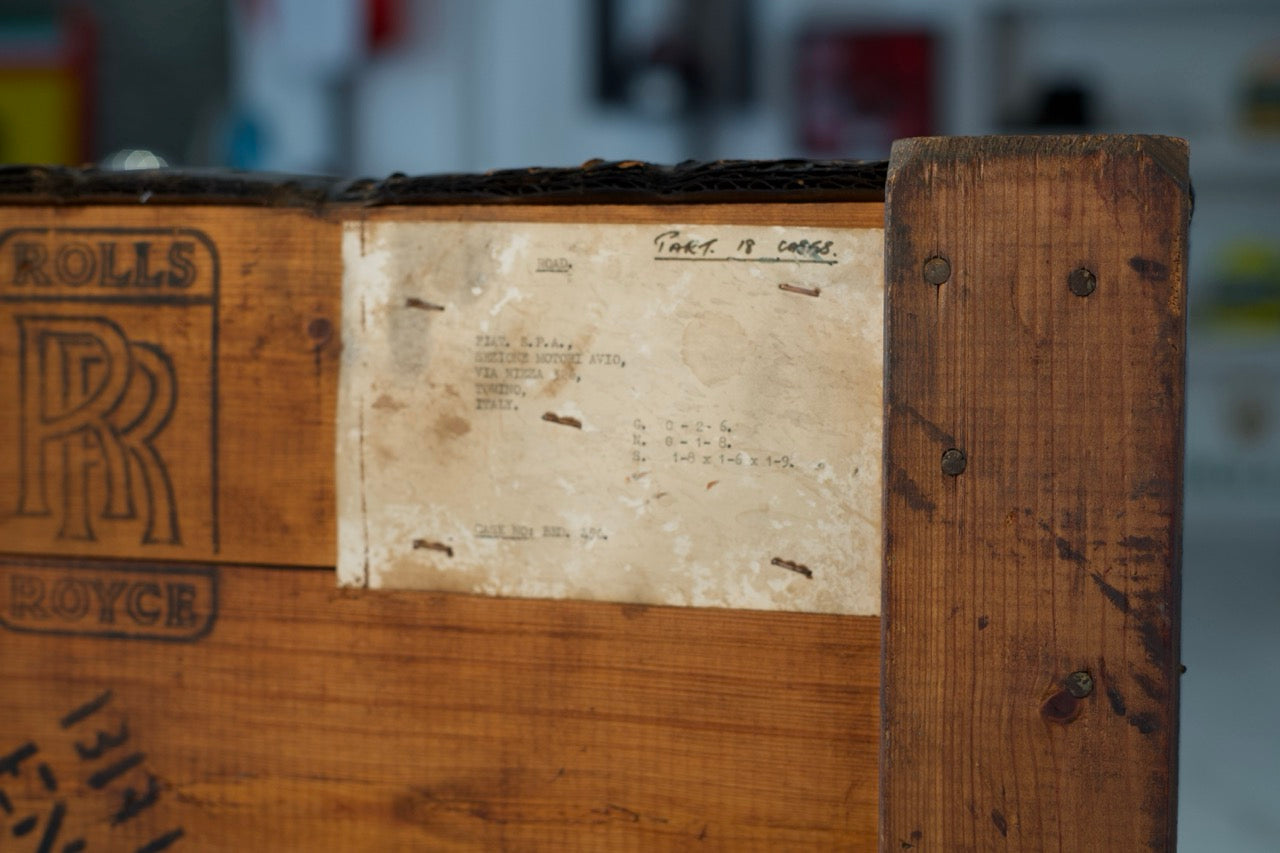 1950s Rolls Royce, Bristol Engine Division Industrial Crate
