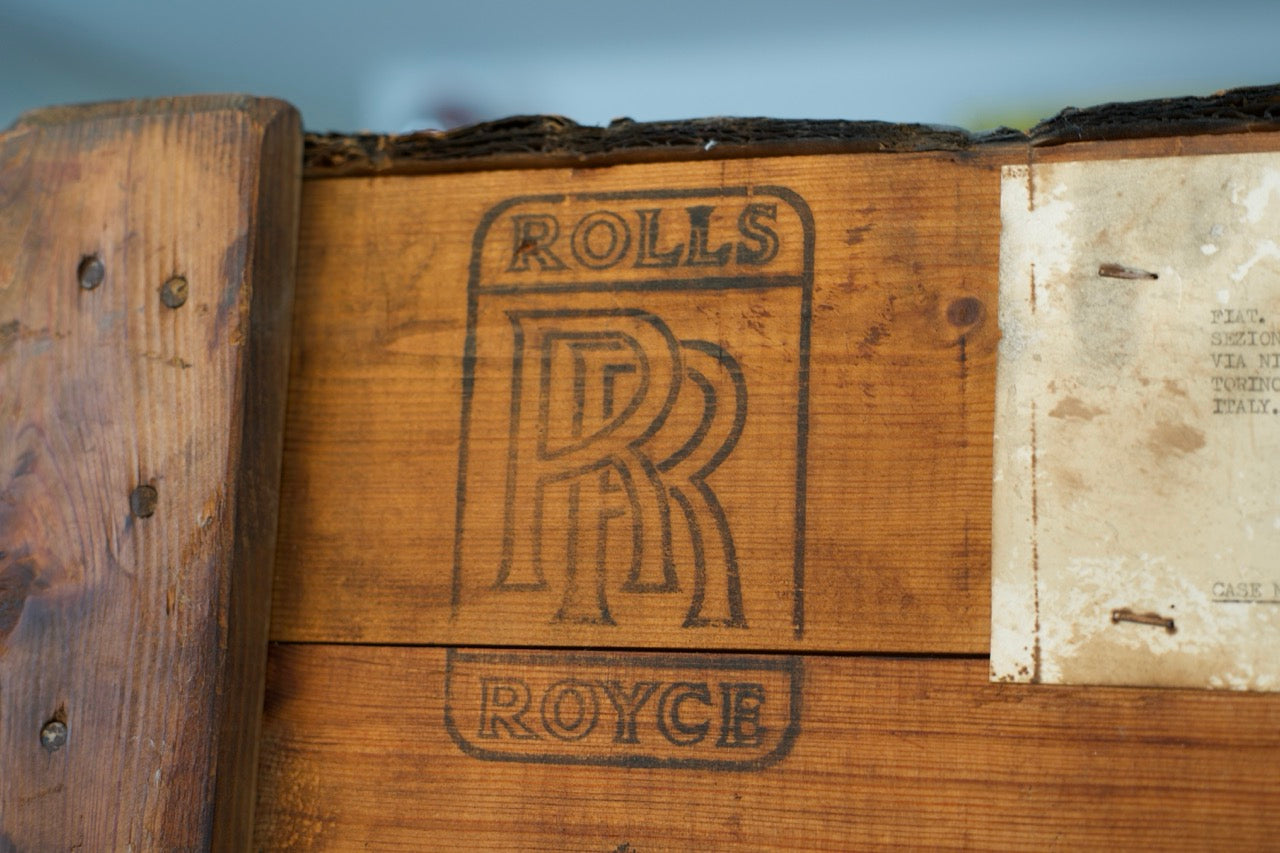 1950s Rolls Royce, Bristol Engine Division Industrial Crate