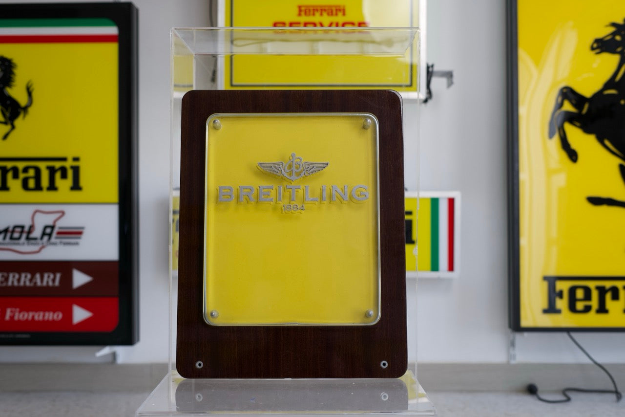 Breitling Since 1884 Official Dealer Sign