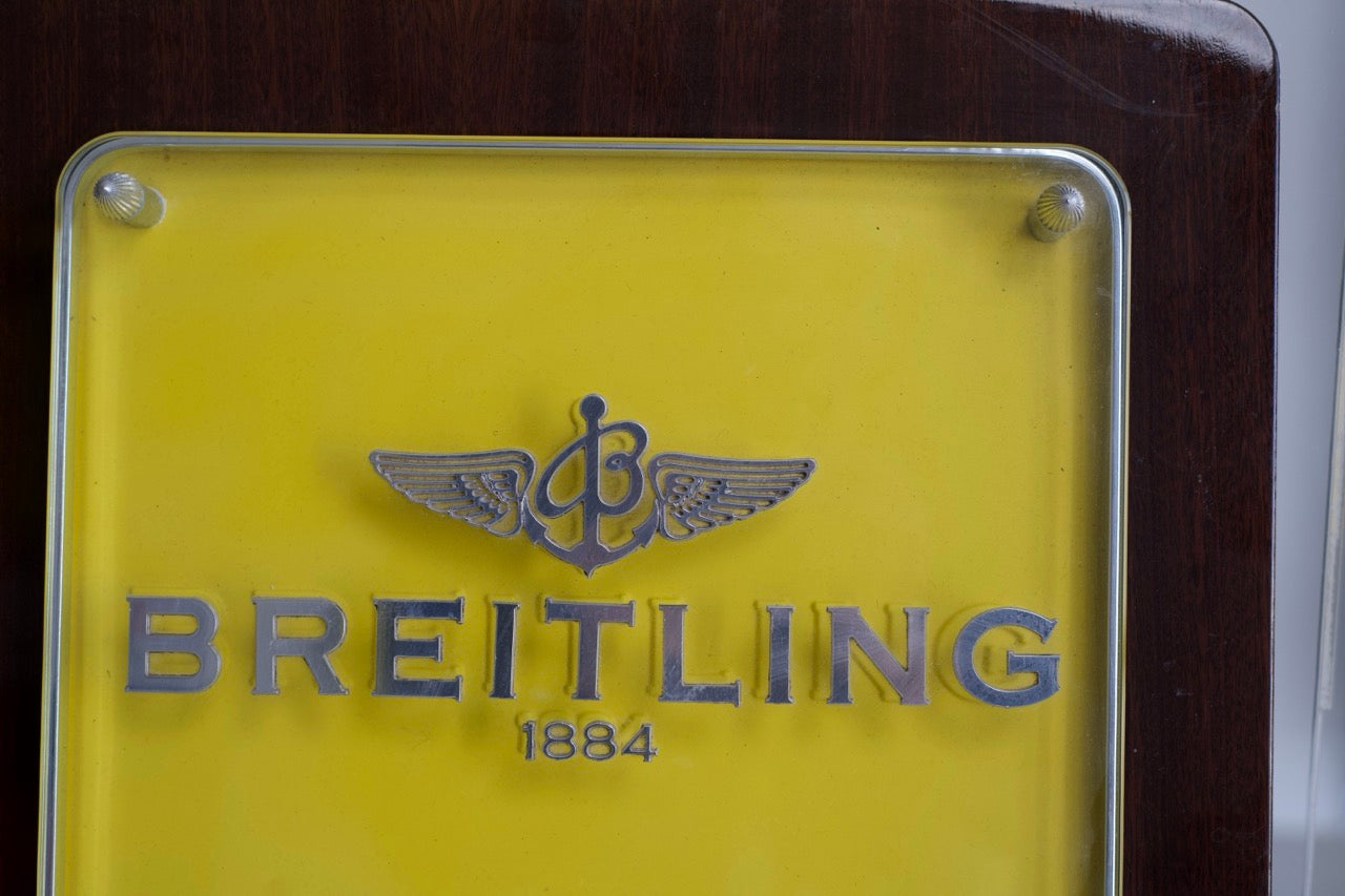 Breitling Since 1884 Official Dealer Sign