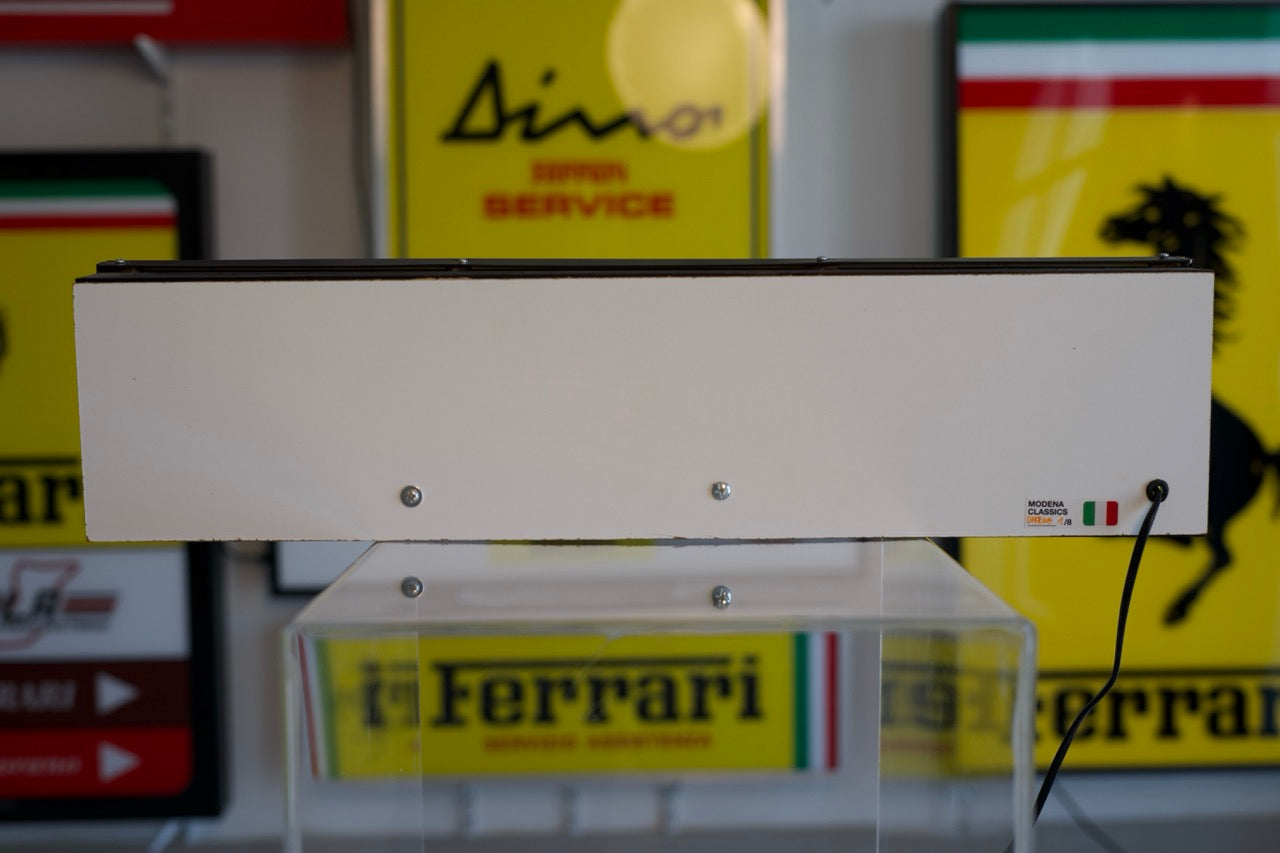2010's Ferrari dealer illuminated sign