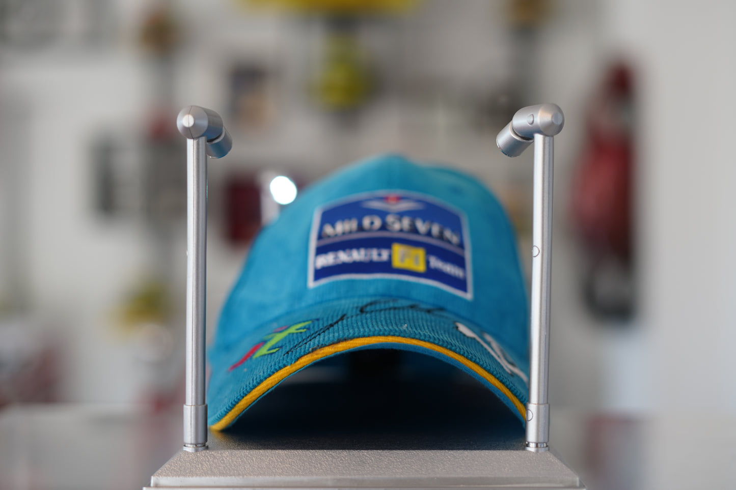 Jarno Trulli Signed Renault Hat