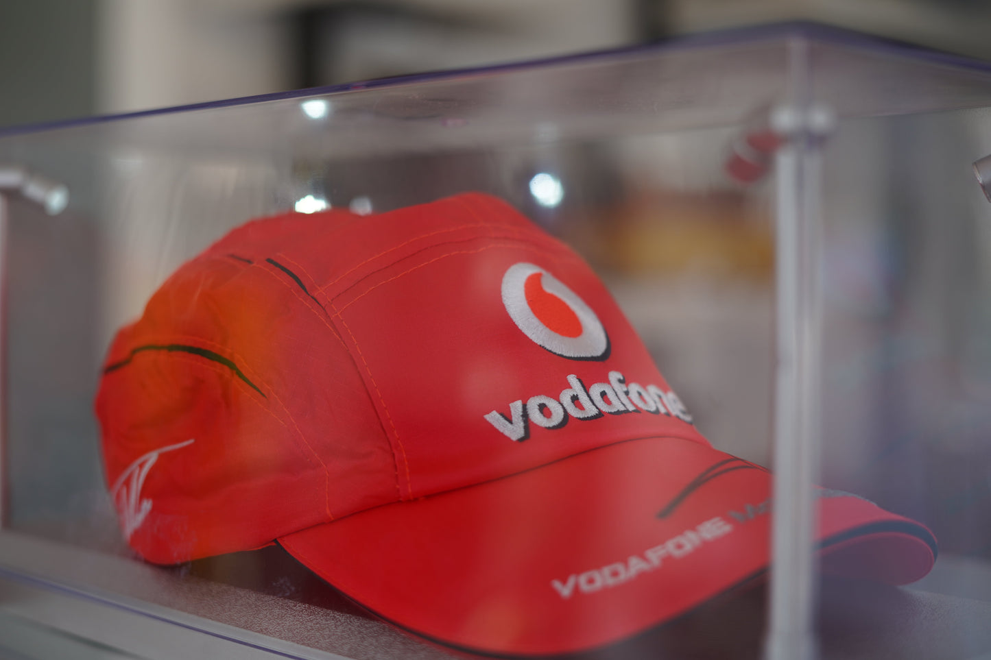 Fernando Alonso 2007 McLaren-Mercedes Signed Hat