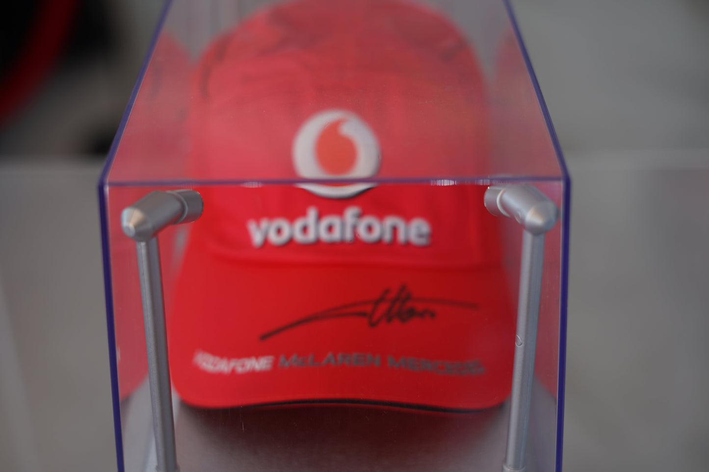 Fernando Alonso 2007 McLaren-Mercedes Signed Hat