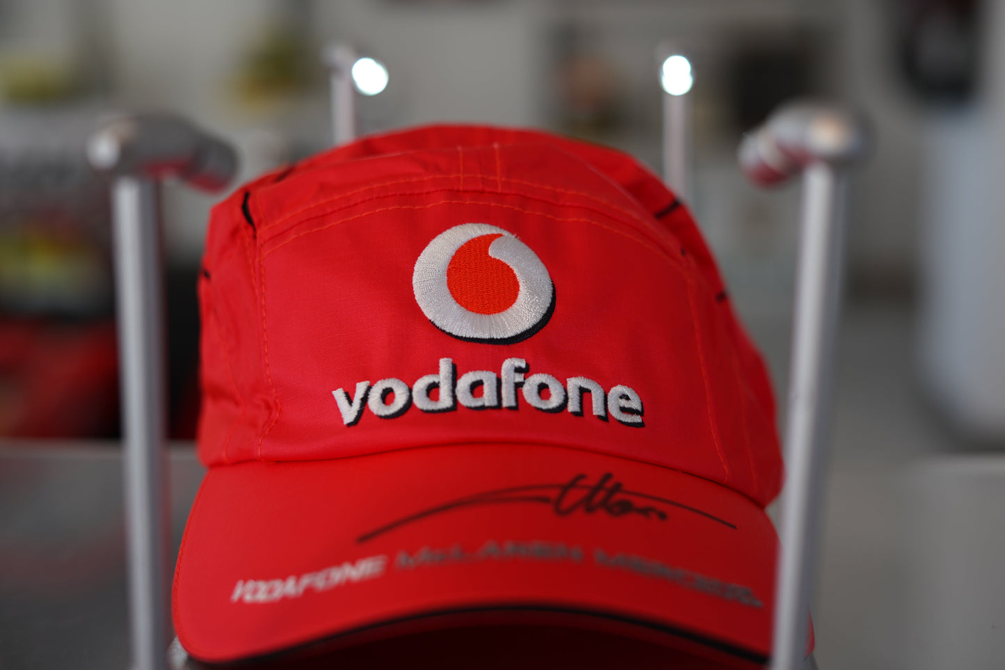Fernando Alonso 2007 McLaren-Mercedes Signed Hat