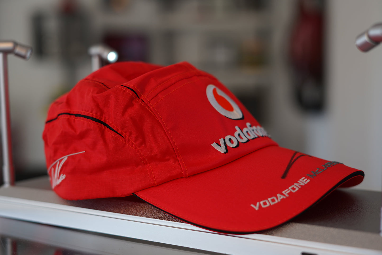 Fernando Alonso 2007 McLaren-Mercedes Signed Hat