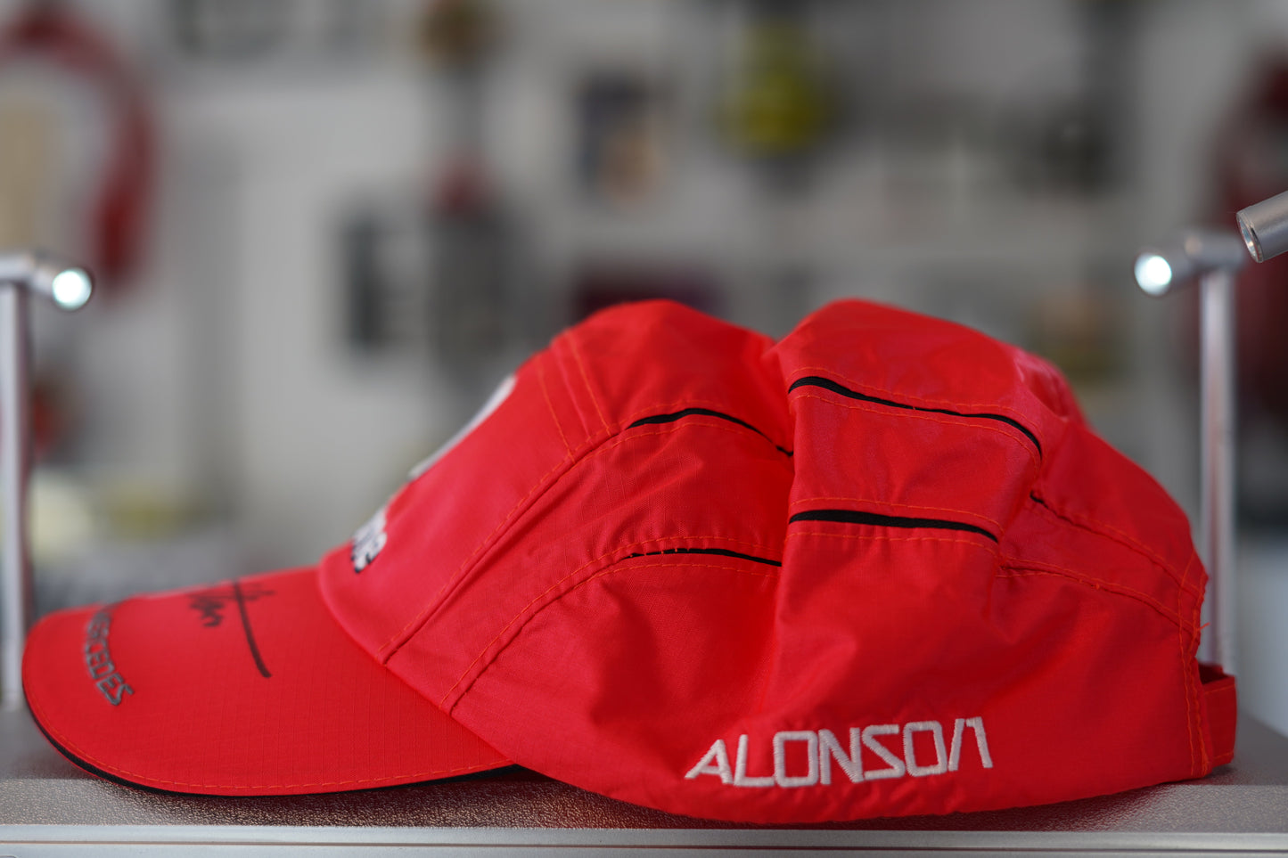 Fernando Alonso 2007 McLaren-Mercedes Signed Hat