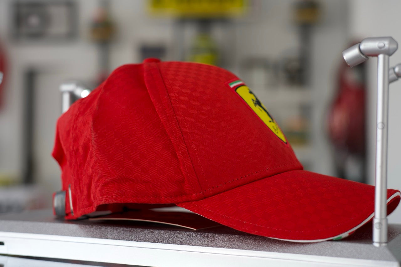 Scuderia Ferrari Carbon Print Hat