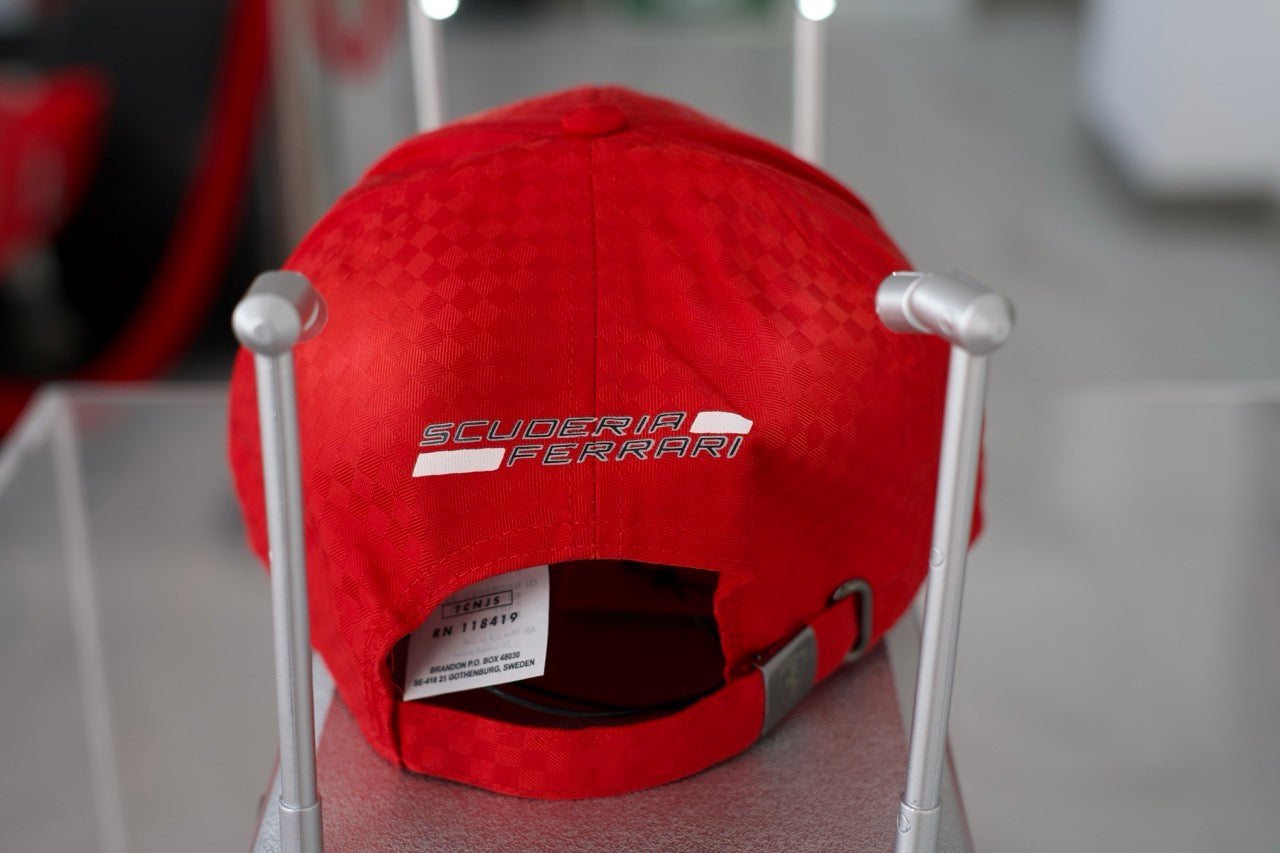 Scuderia Ferrari Carbon Print Hat