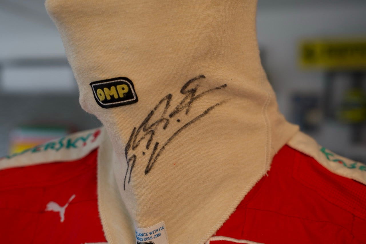 Michael Schumacher OMP Signed Balaclava