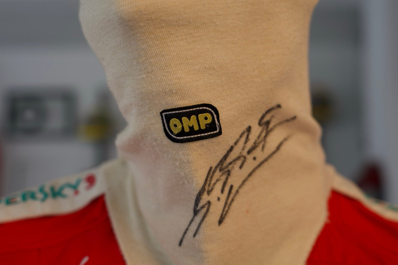 Michael Schumacher OMP Signed Balaclava