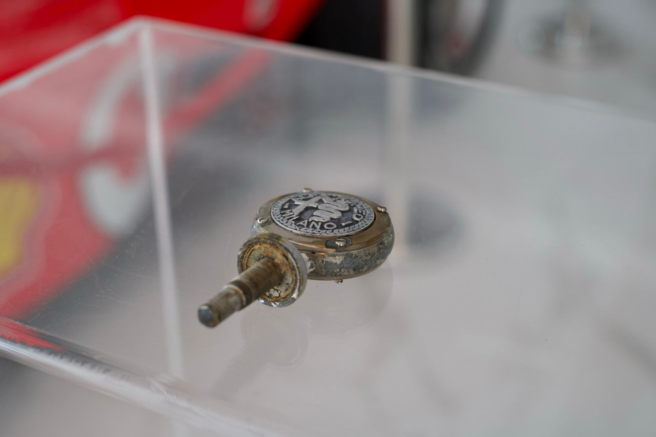 1930s/1940s Alfa Romeo mascot thermometer