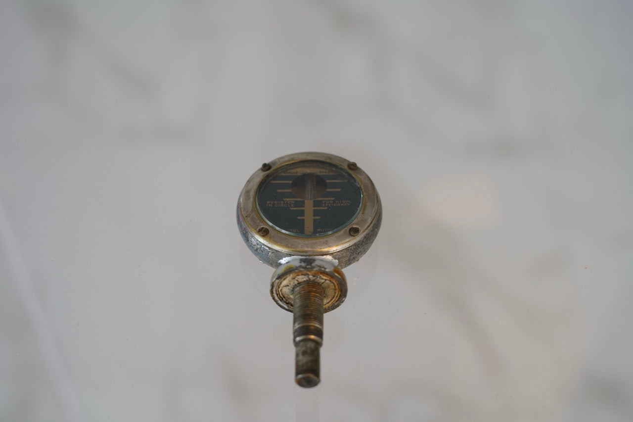 1930s/1940s Alfa Romeo mascot thermometer