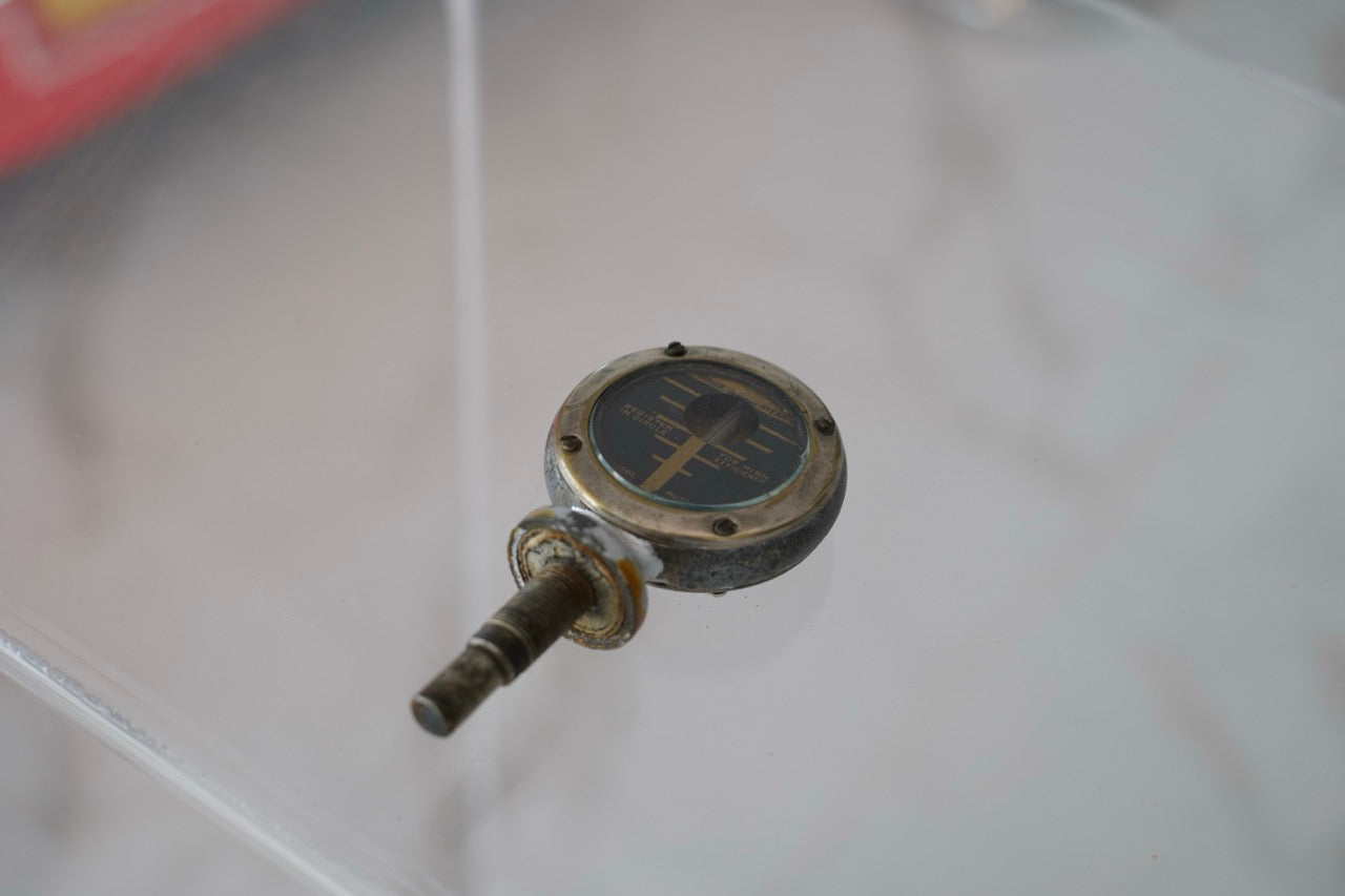 1930s/1940s Alfa Romeo mascot thermometer